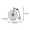 1870 High Wheeler Penny Farthing Metal Model Cycling Decor