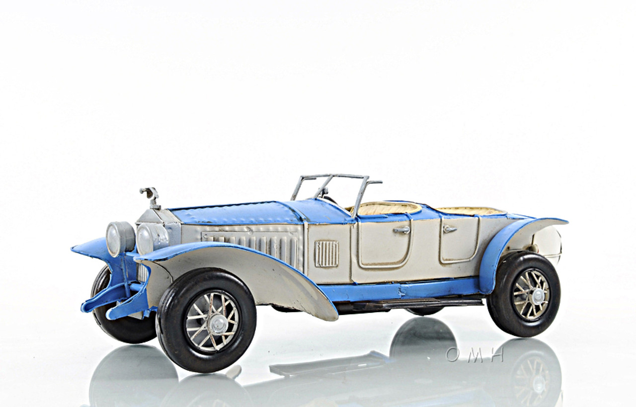 1928 Rolls Royce Phantom Metal Car Model 