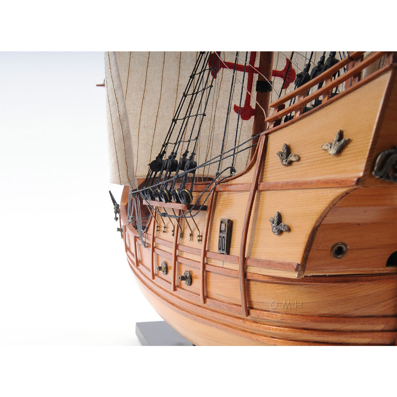 Santa María 1492 Ship Wood Model Columbus Flagship