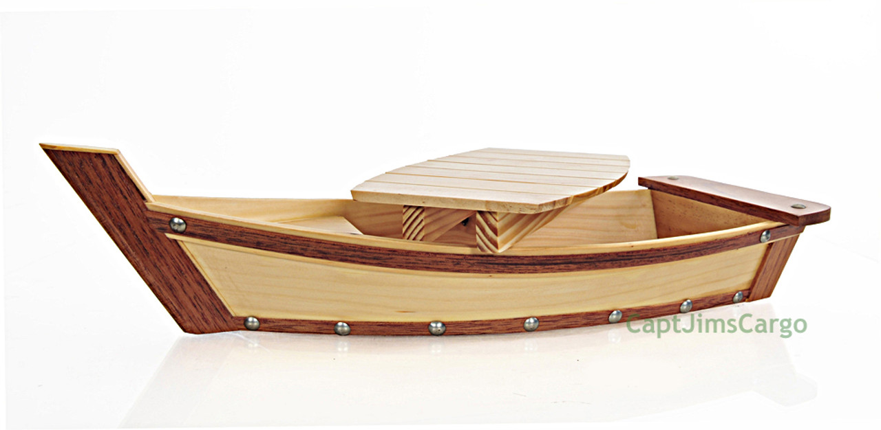 Sushi Boat Tray Platter Nautical Decor Display