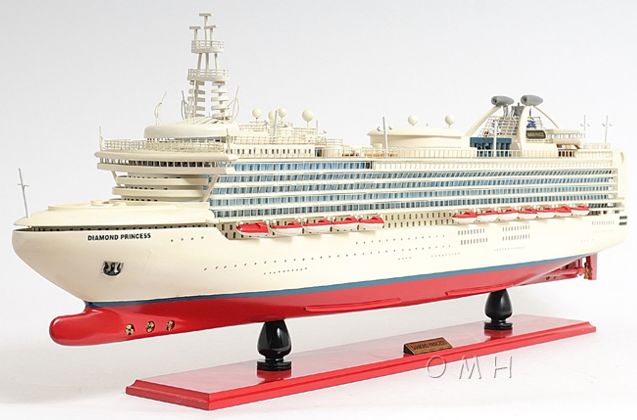 Diamond Princess Cruise Ship Model Ocean Liner