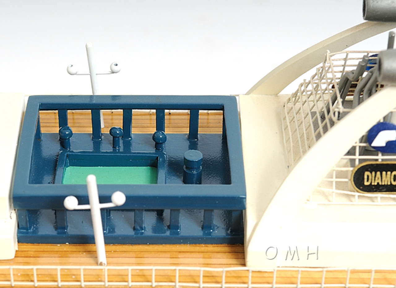 Diamond Princess Cruise Ship Model Ocean Liner