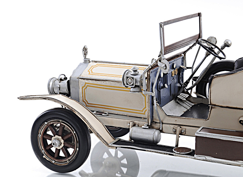 1909 Rolls-Royce Silver Ghost 40/50 HP Metal Car Model 19.5