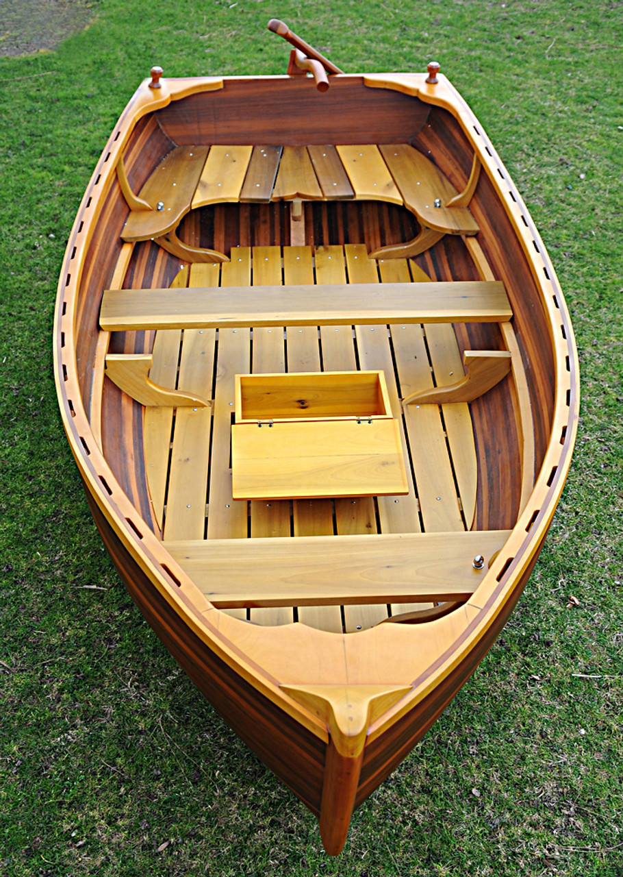 Cedar Dingy Wood Strip Built Boat Tender