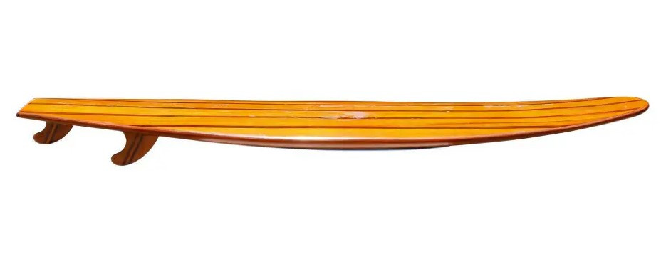 Cedar Wooden Surfboard 9' Long Board Hollow Epoxy Fiberglass Tri