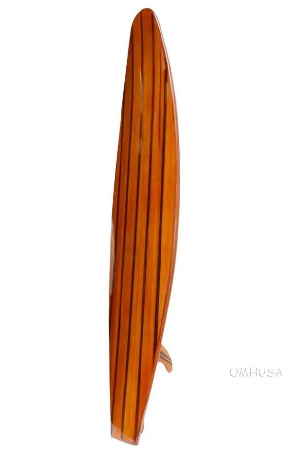 Cedar Surfboard Long Board Hollow Epoxy Fiberglass Tri Fin