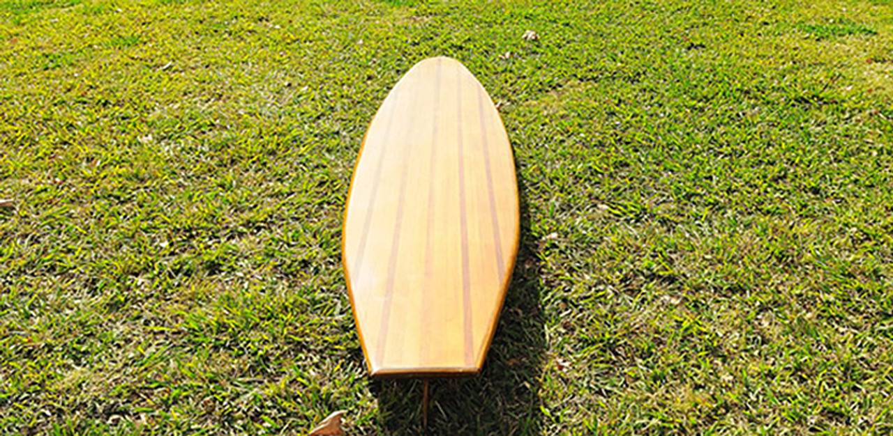Cedar Surfboard Long Board Hollow Epoxy Fiberglass
