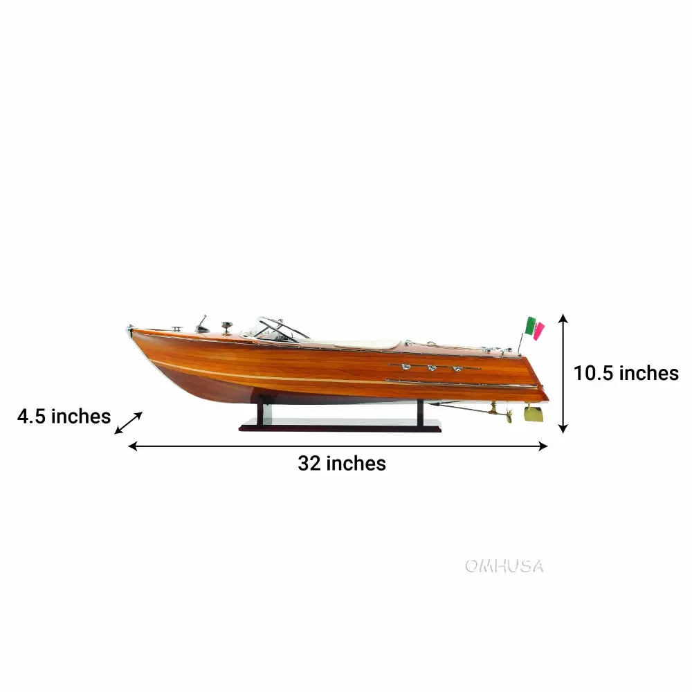 Riva Ariston Speed Boat Model Italian Runabout