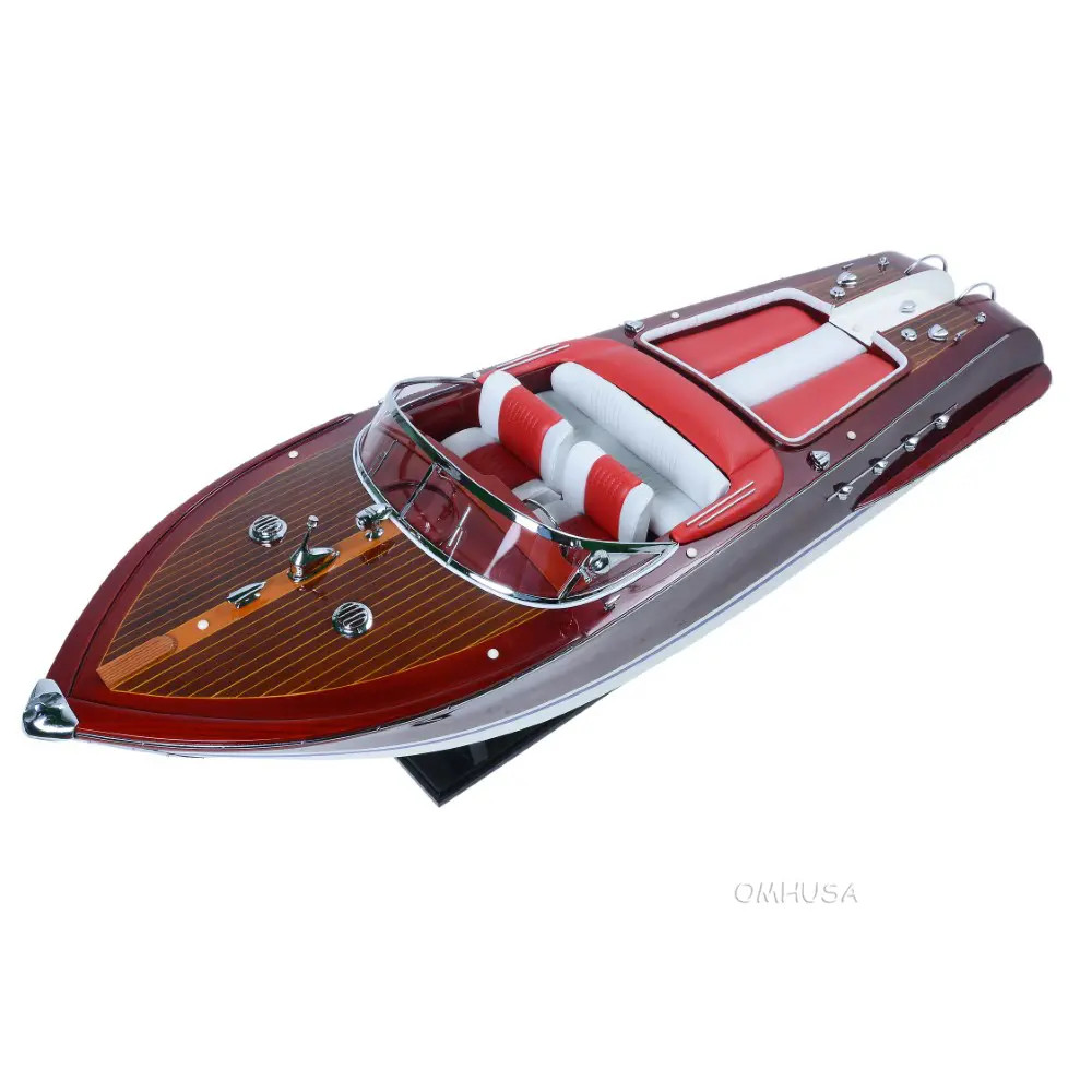 Antiq. RCミッドサマーナイトドリーム　プレート(大)　アールヌーボー RC Ready Riva Aquarama Speed Boat Wooden Model 35