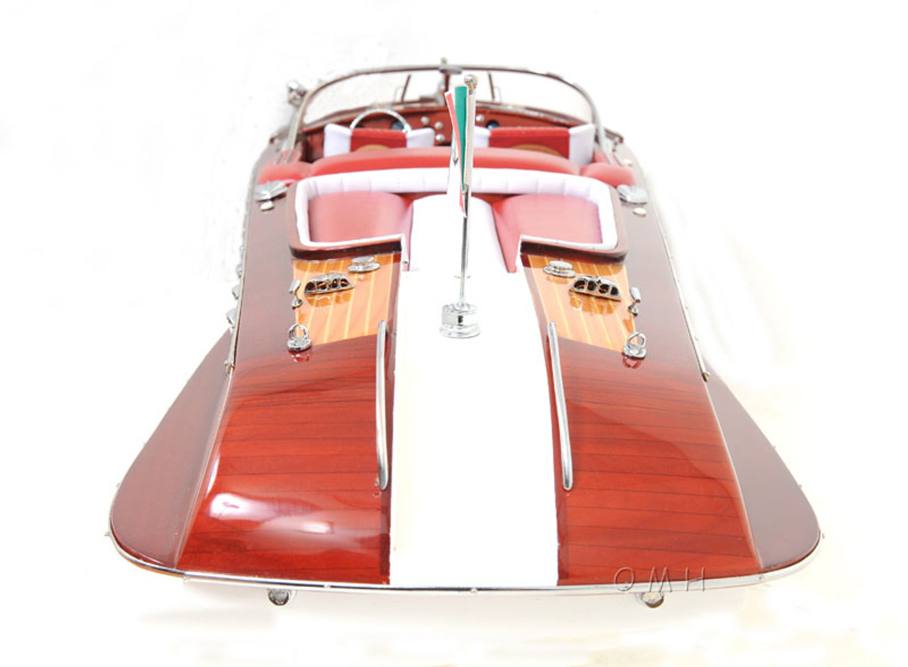 RC Ready Riva Aquarama Speed Boat Model Runabout