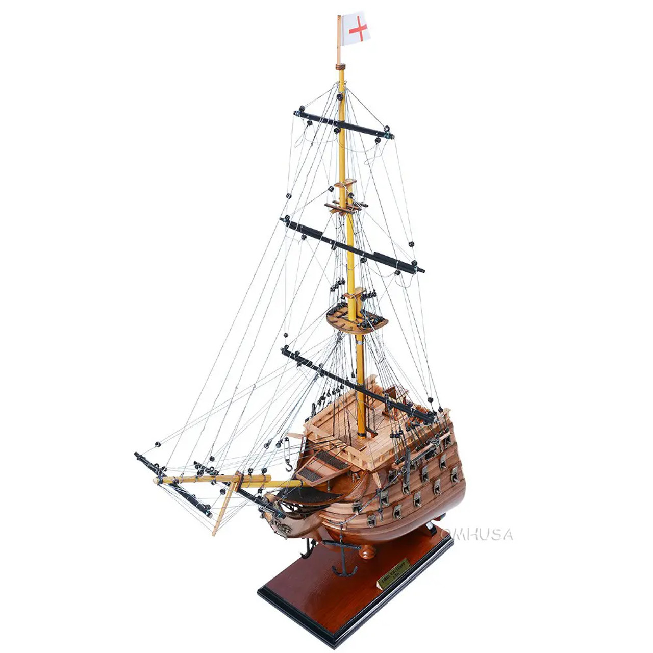 HMS Victory Bow Section Model Lord Nelsons Flagship