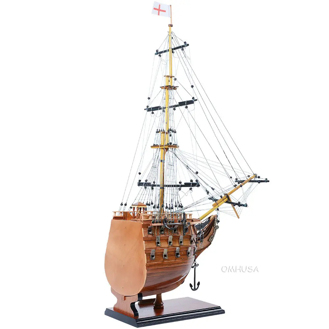 HMS Victory Bow Section Model Lord Nelsons Flagship