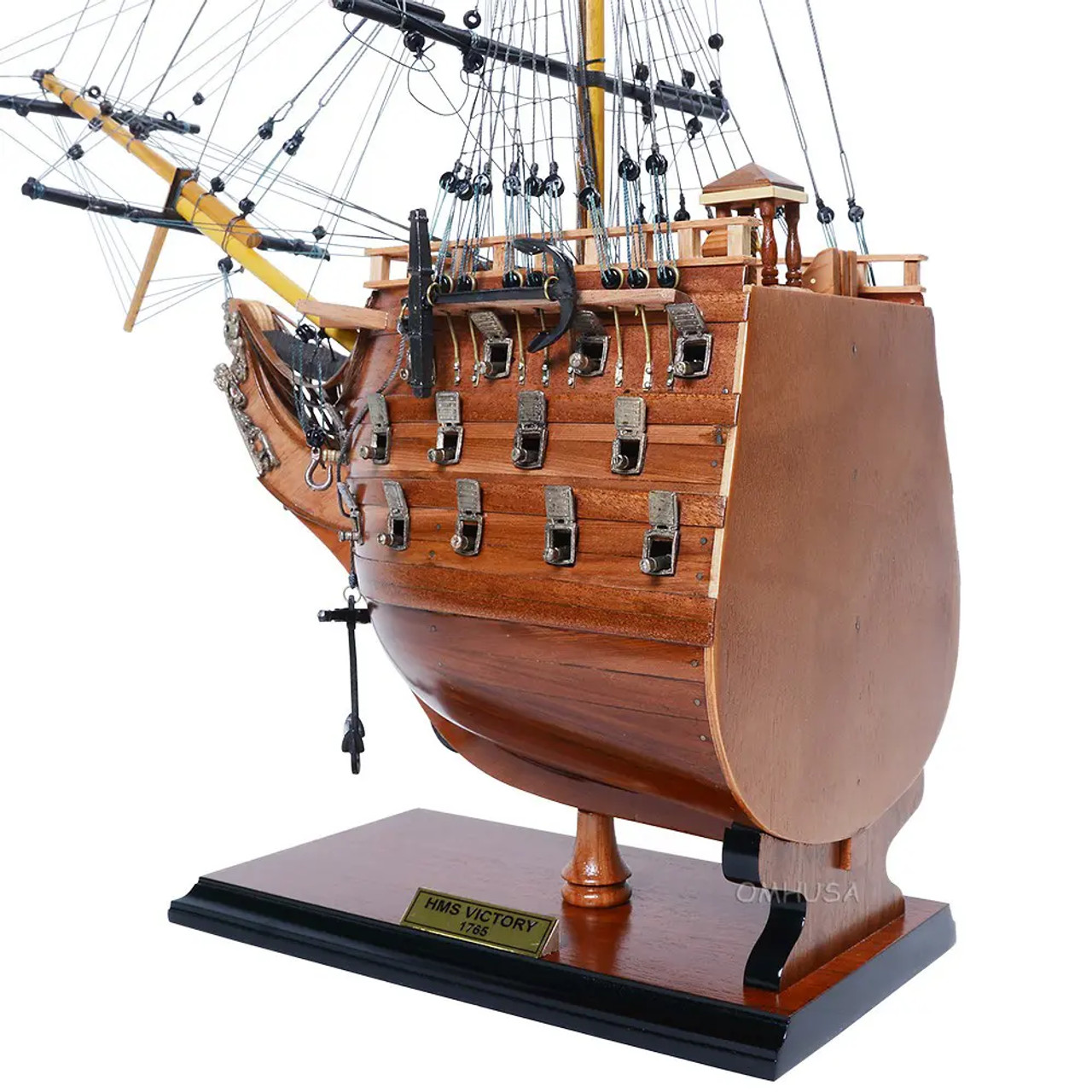 HMS Victory Bow Section Model Lord Nelsons Flagship