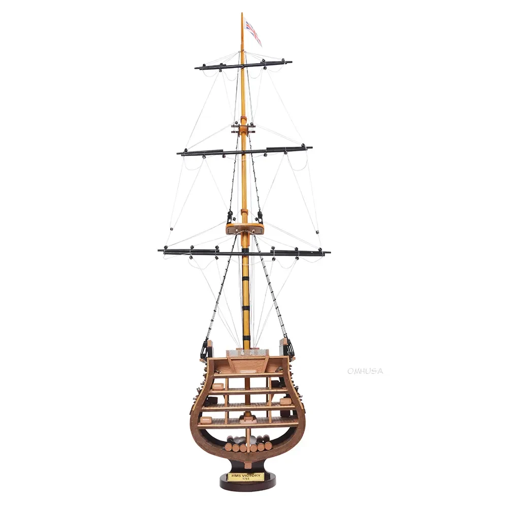 HMS Victory Cross Section Model Nelsons Flagship