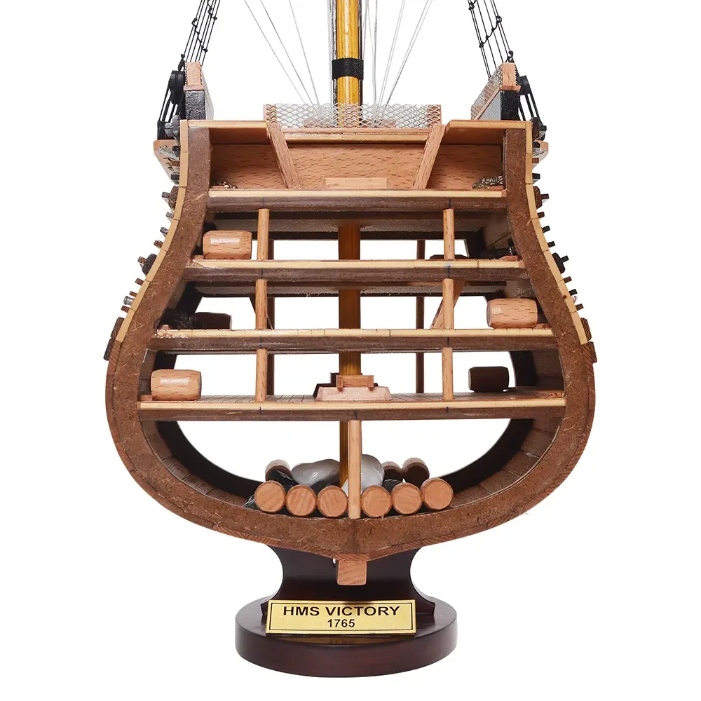 HMS Victory Cross Section Model Nelsons Flagship