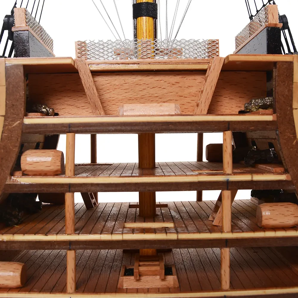 HMS Victory Cross Section Model Nelsons Flagship