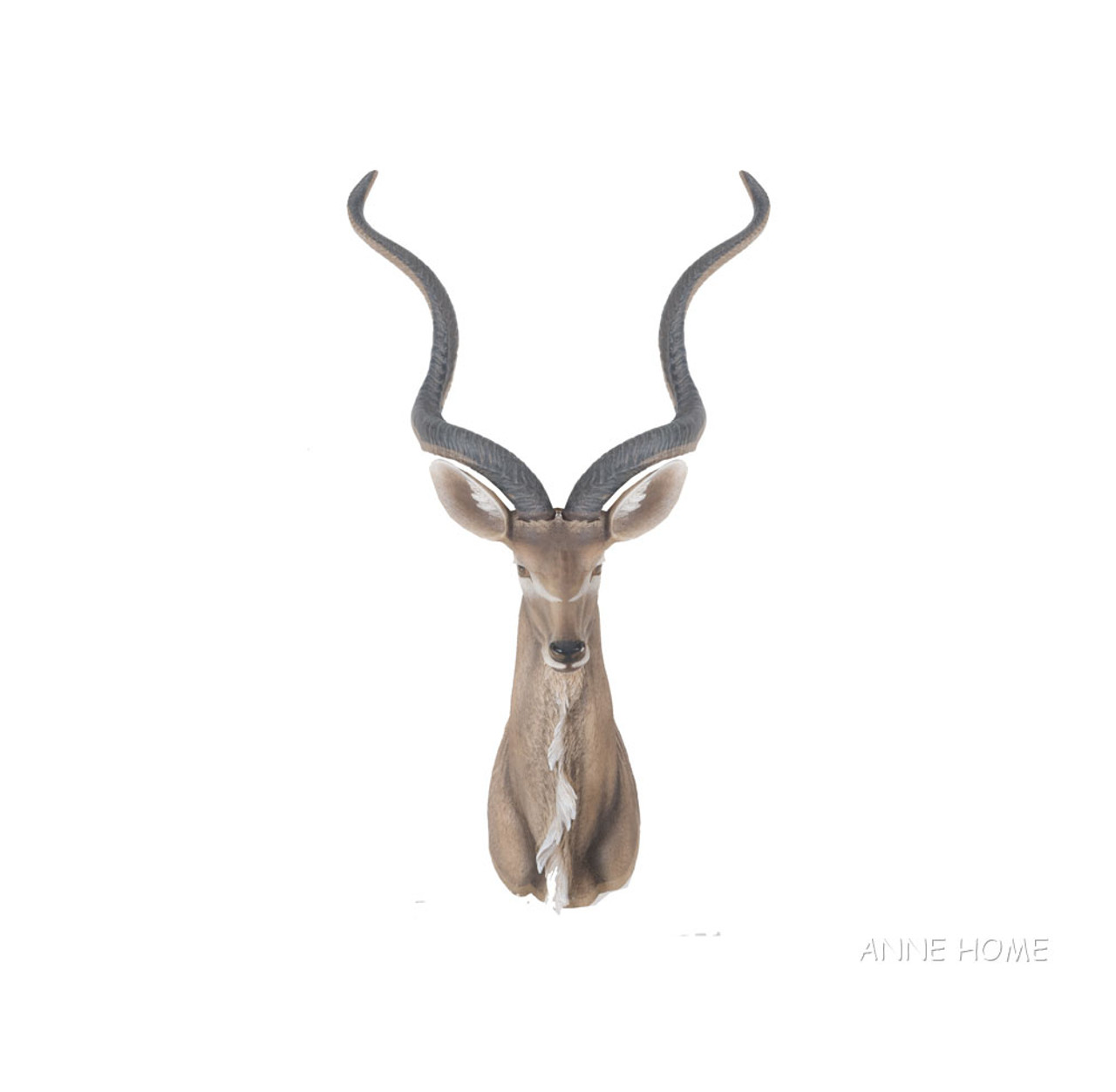 Kudu Antelope Head Wall Mount Africa Safari Decor
