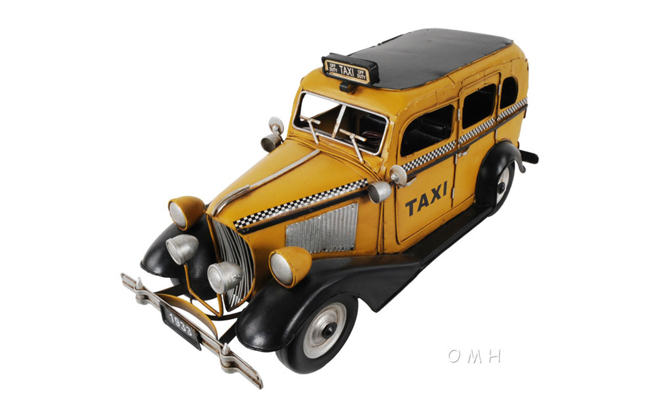 1933 Ford Model T Checker Taxi Yellow Cab Company Model