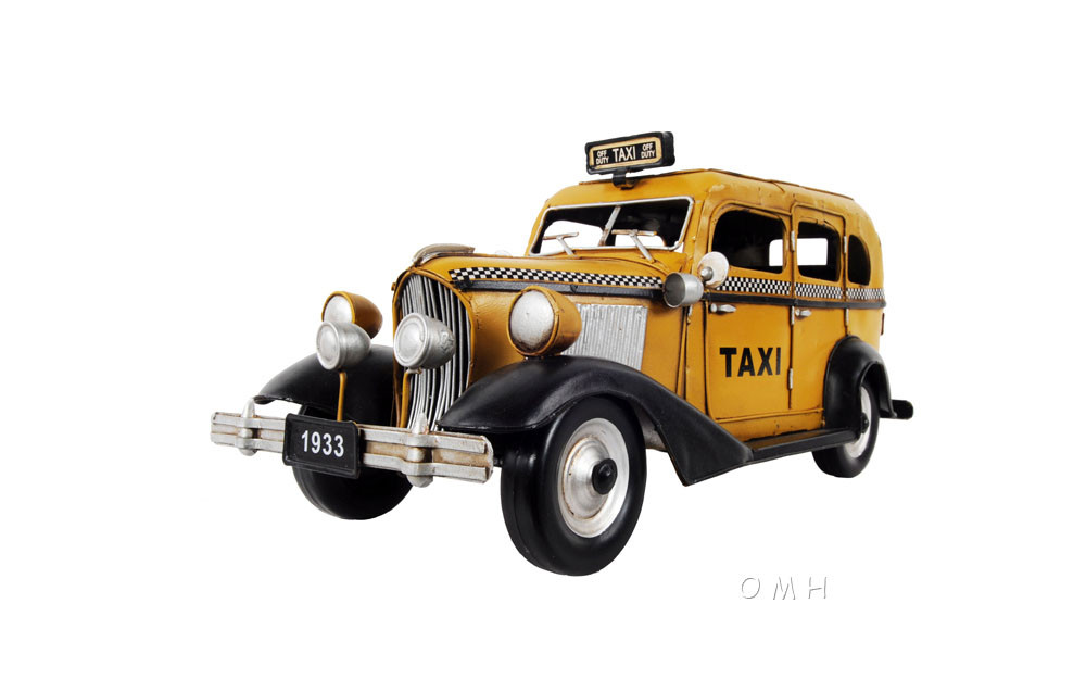 1933 Ford Model T Checker Taxi Yellow Cab Company 13.5