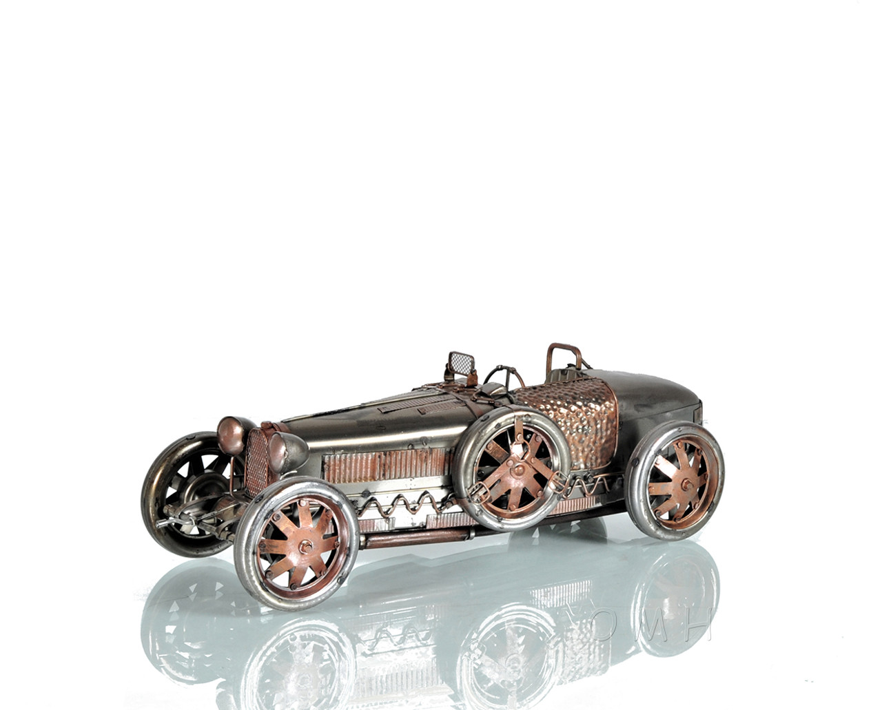 1920s Bugatti Type 35 Metal Racing Car Model 14 Automobile