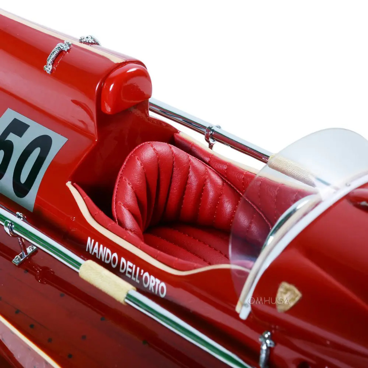 Arno Ferrari Hydroplane Power Speed Boat Wood Model