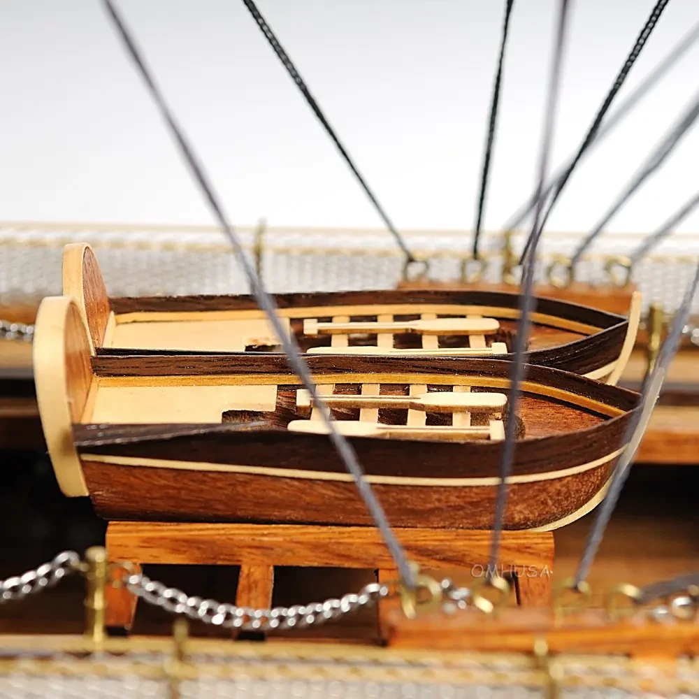 HMS Victory Model Floor Display Case Nelsons Flagship