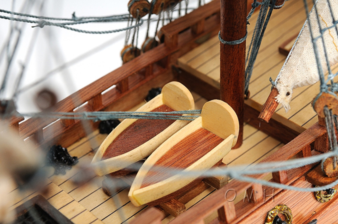 San Felipe Spanish Galleon Ship Model Display Case