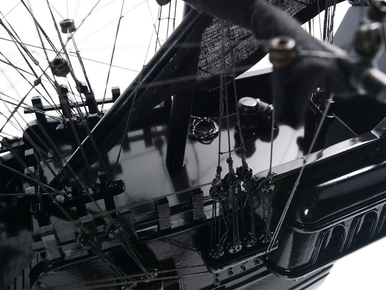 Black Pearl Pirate Ship Model 28