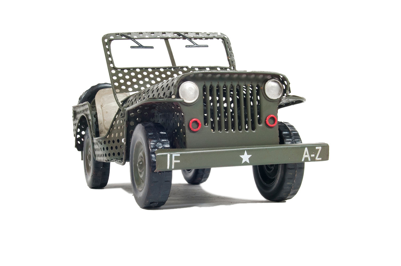 1945 Willys Overland Civilian Jeep CJ-2A Metal Model