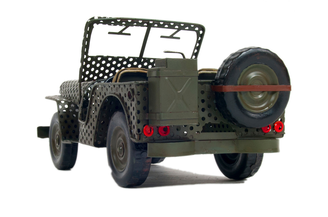 1945 Willys Overland Civilian Jeep CJ-2A Metal Model