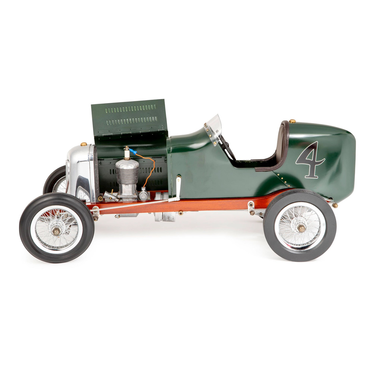 Green Bantam Midget 1930s Tether Car Model