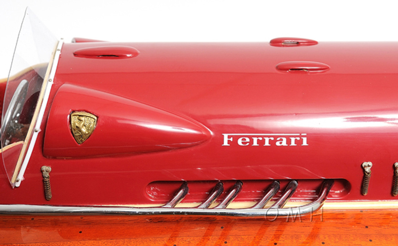 Arno Ferrari Hydroplane Power Speed Boat Model