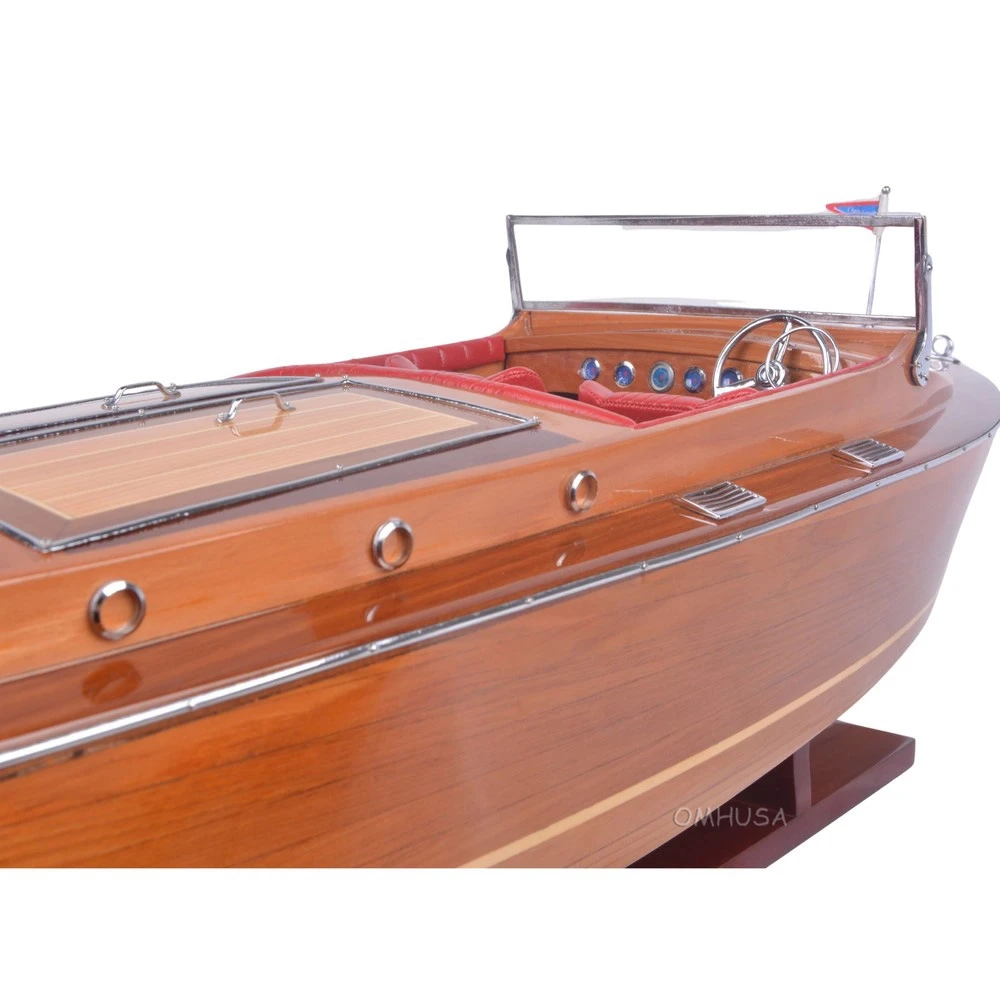 Chris Craft Runabout Wooden Model Power Speed Boat