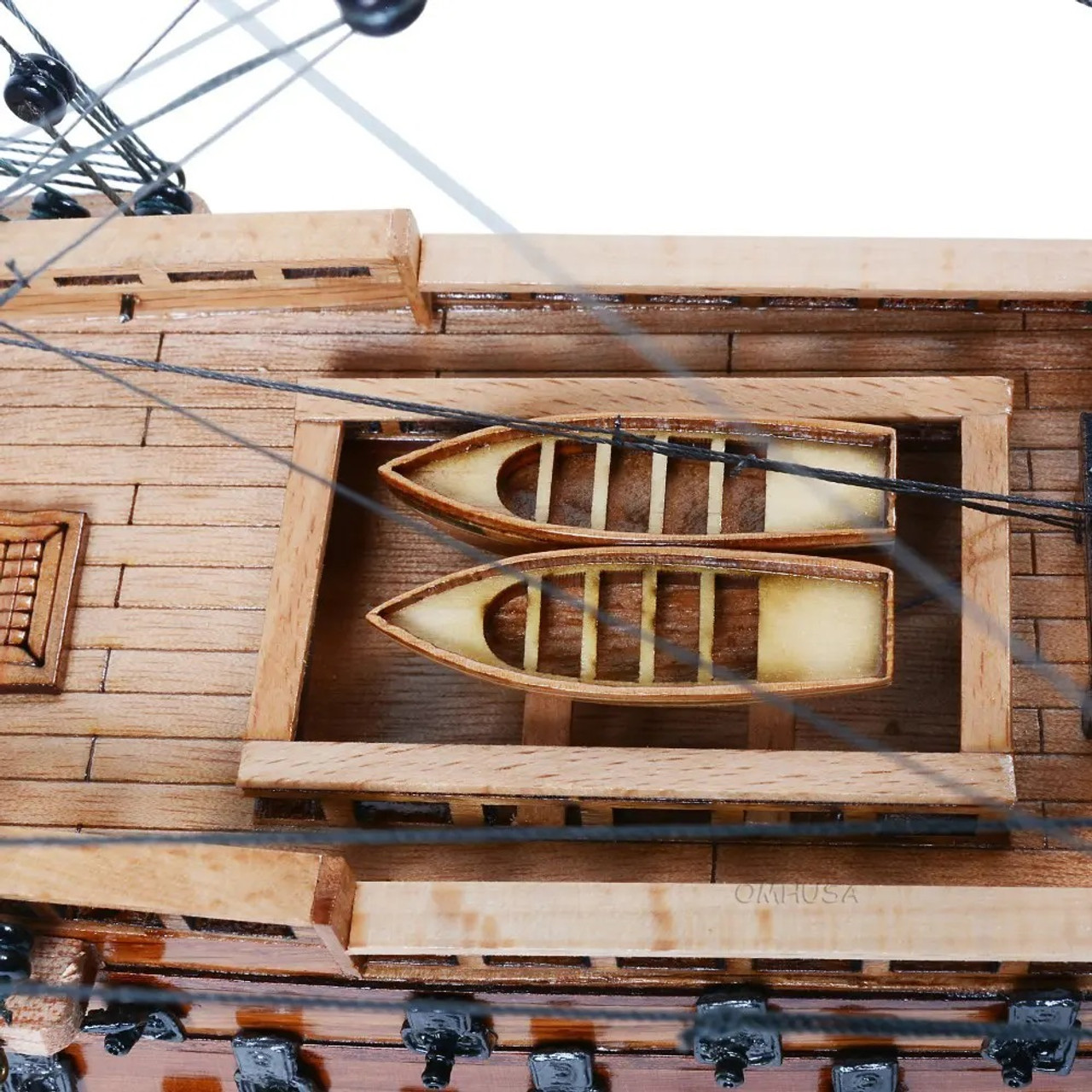 HMS Victory Lord Nelsons Flagship Model Display Case