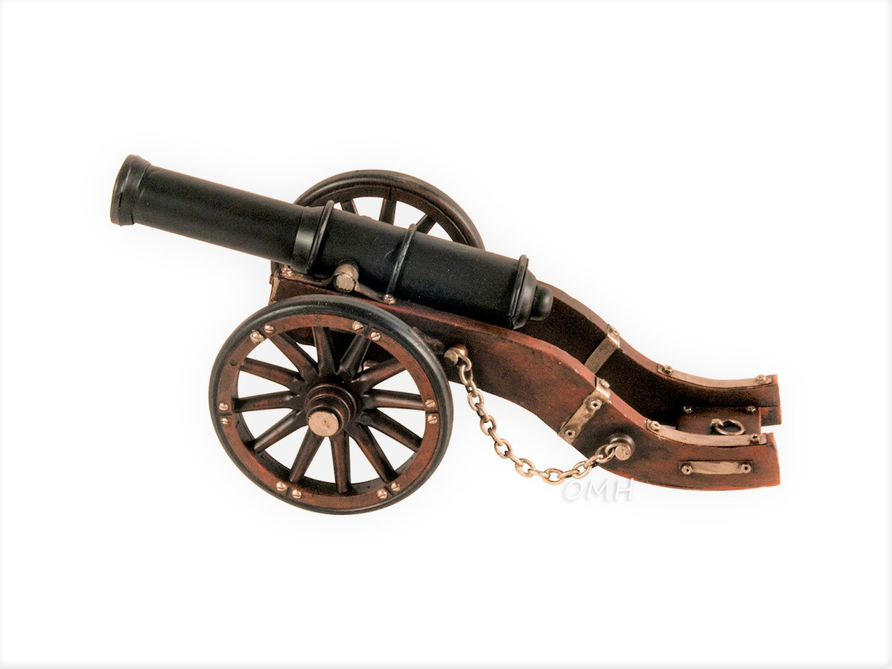 Louis XIV Artillery Cannon Metal Model French Revolutionary War