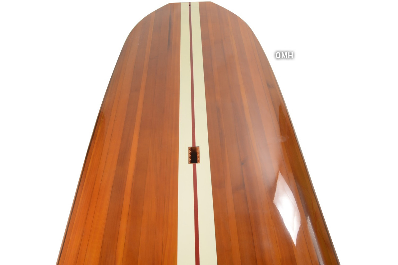 Stand Up SUP Paddle Board Cedar Strip Wood Surf All-Around