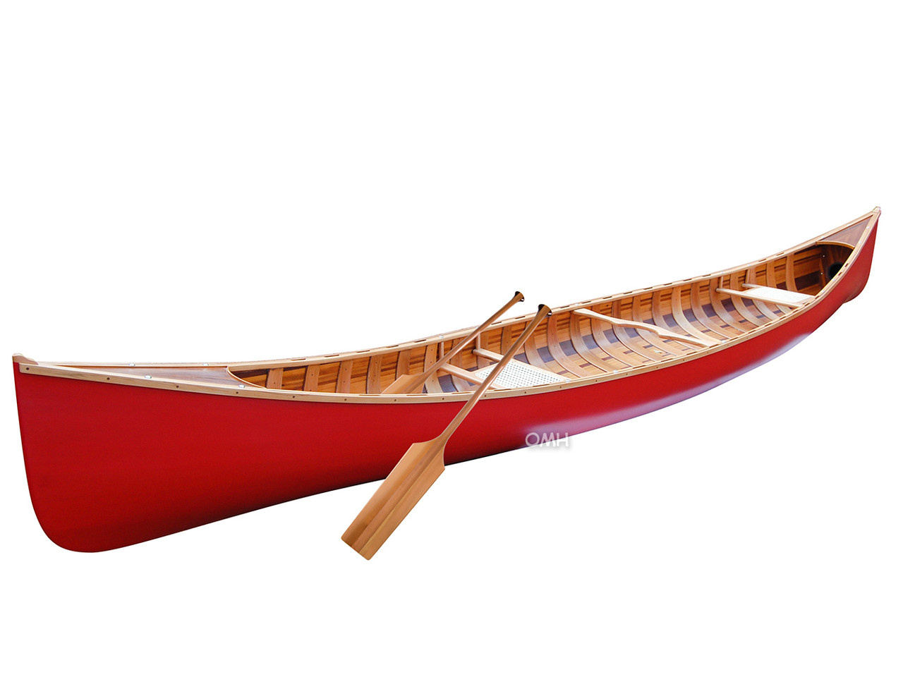 Red Cedar Strip Built Canoe Wood Boat Ribs Woodenboat USA