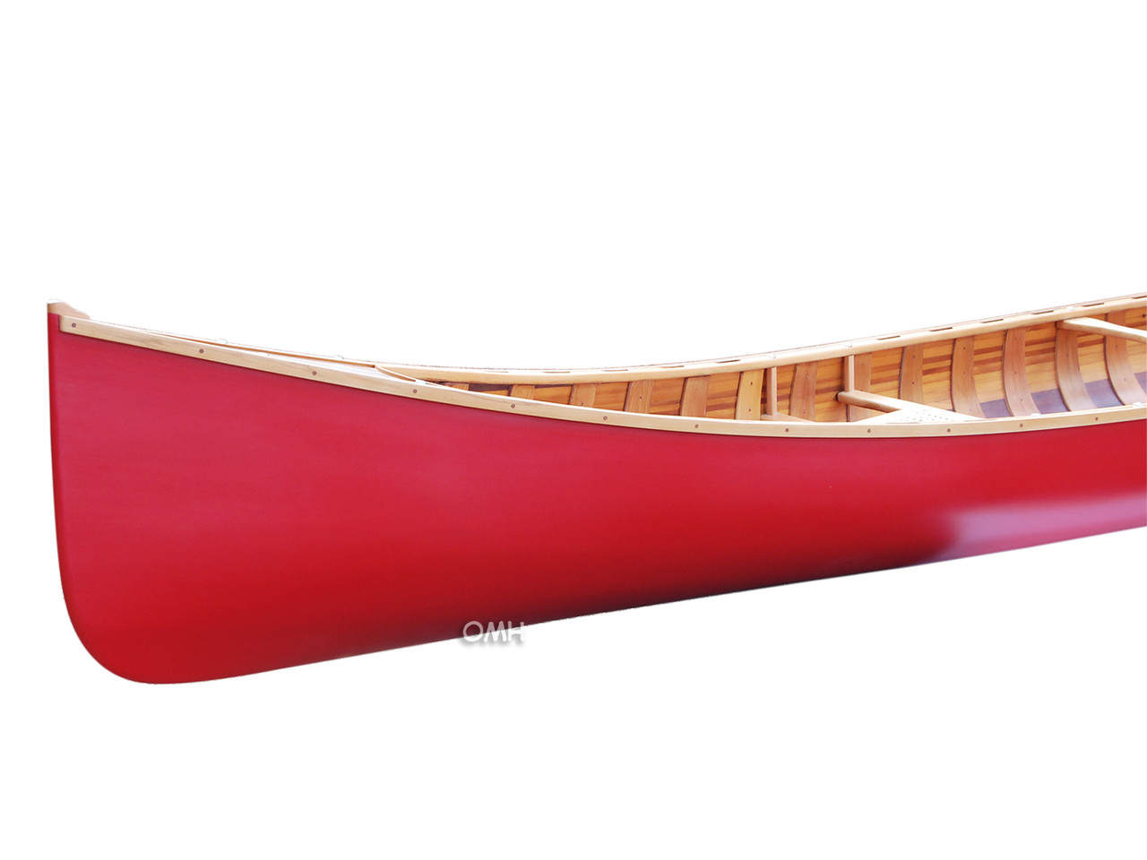 Red Cedar Strip Built Canoe Wood Boat Ribs Woodenboat USA