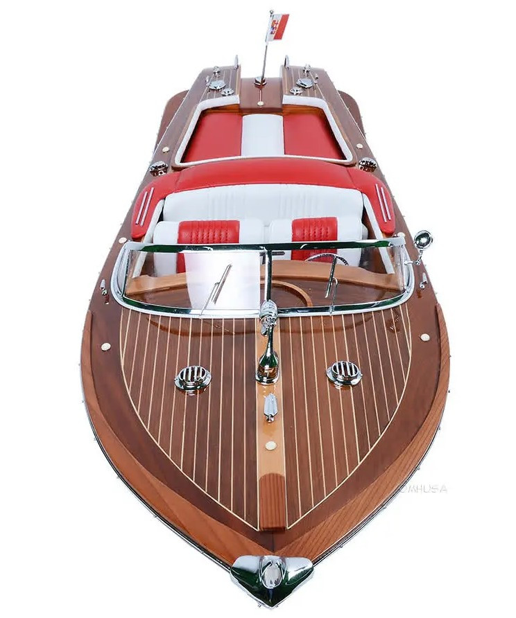 Riva Aquarama Speed Boat Wood Model 35
