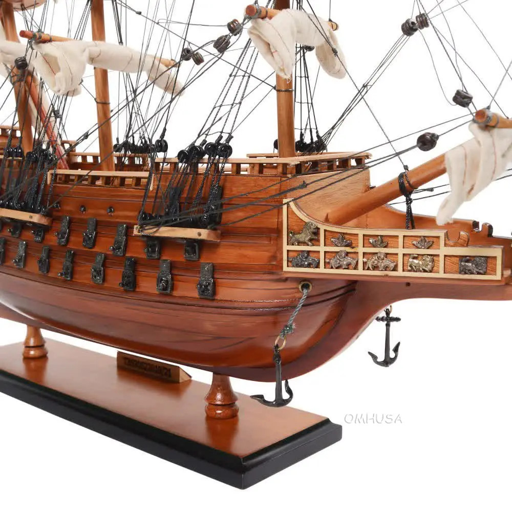 HMS Sovereign of the Seas Tall Ship Wood 20