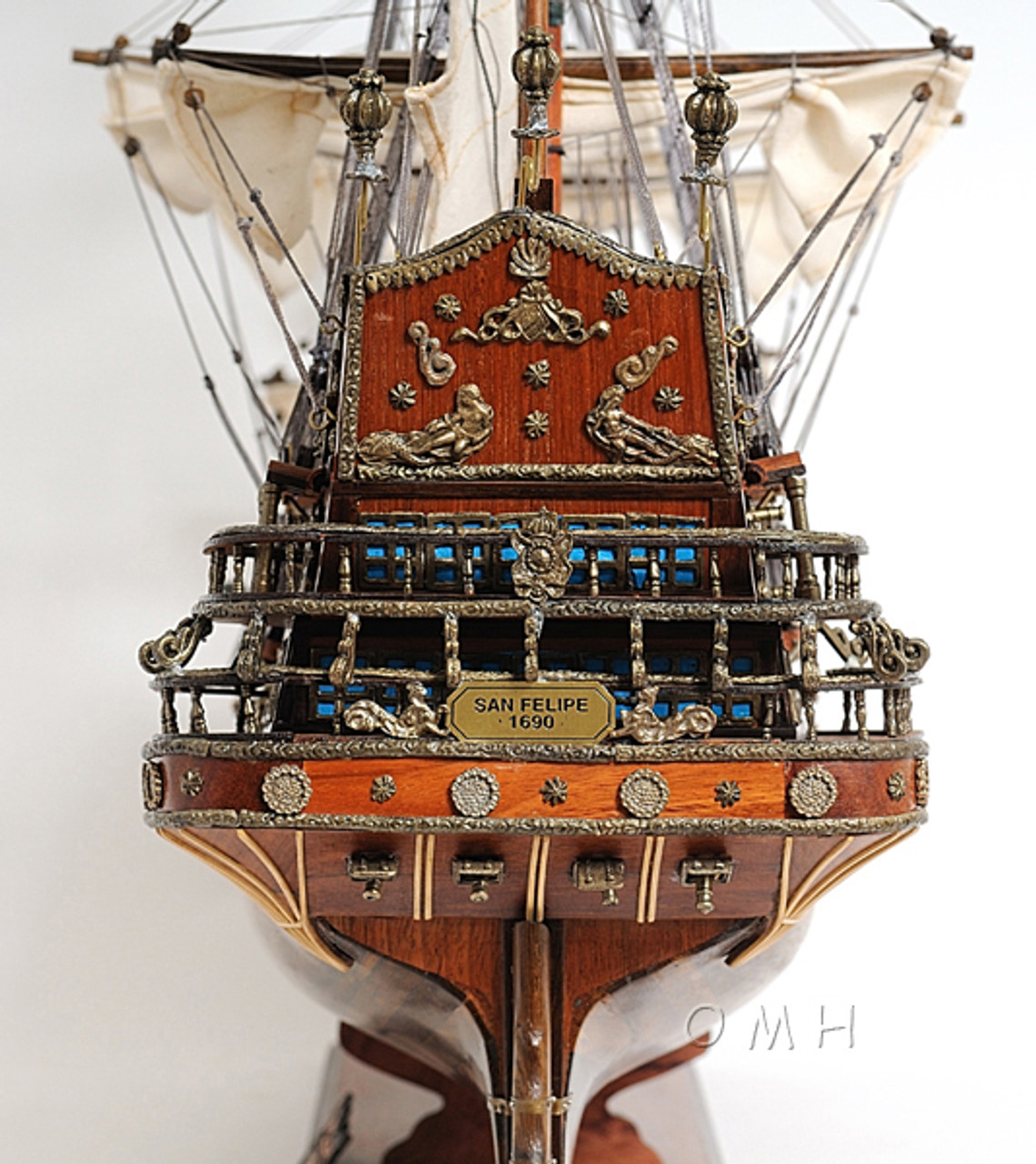 San Felipe Tall Ship Model Spanish Galleon