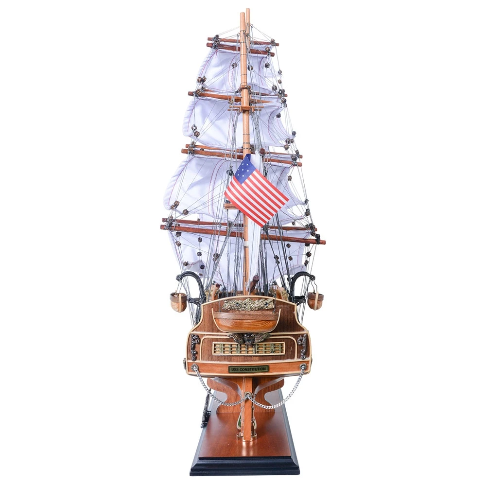 USS Constitution Full Blowing Sails Model Limited Edition