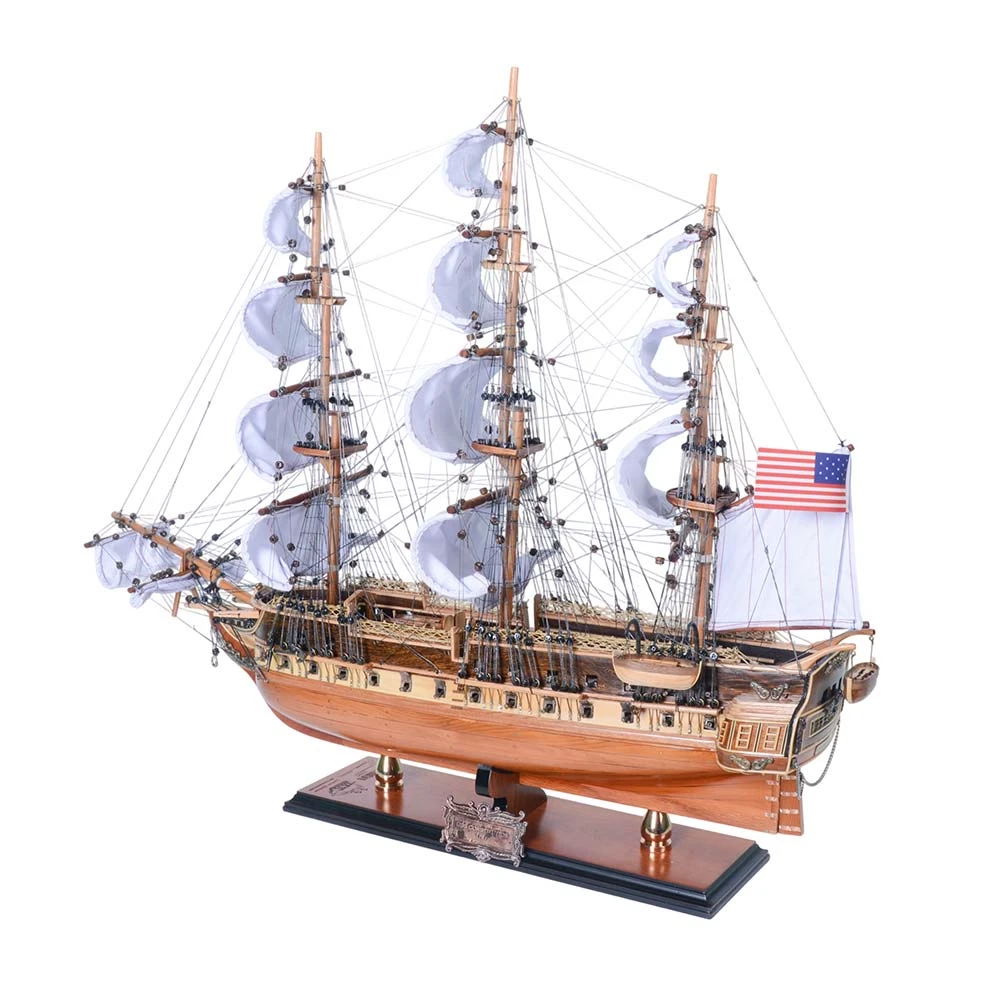 USS Constitution Full Blowing Sails Model Limited Edition