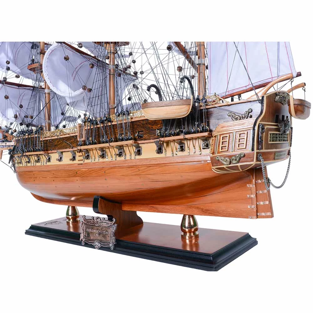 USS Constitution Full Blowing Sails Model Limited Edition