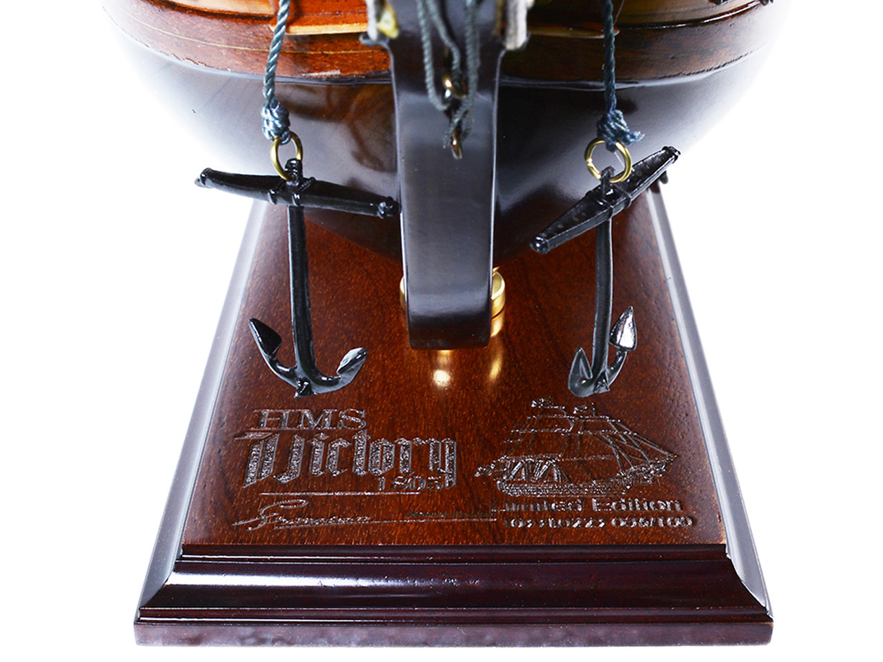HMS Victory Full Blowing Sails Model Limited Edition