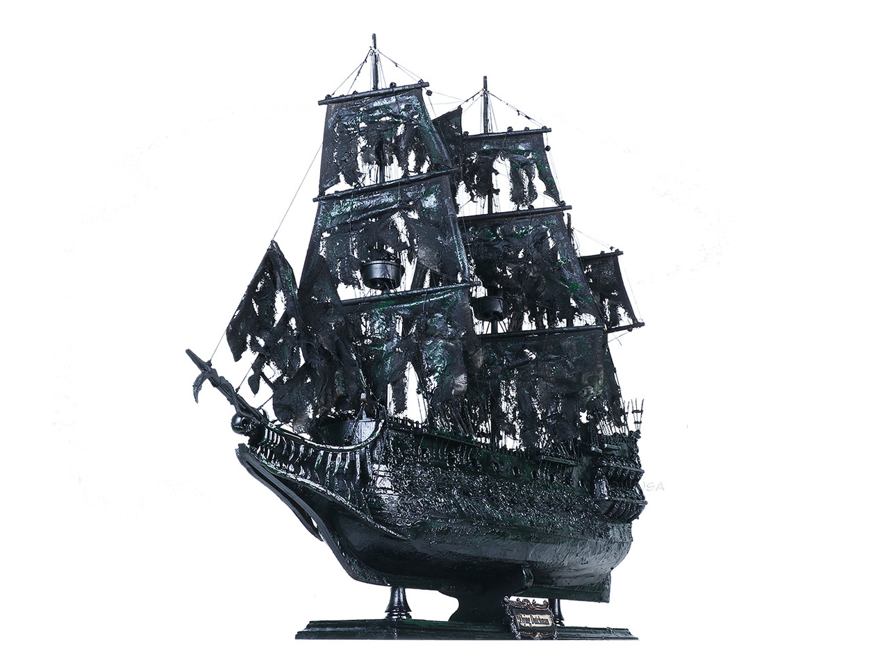 Legendary Flying Dutchman Ghost Tall Ship Model Built