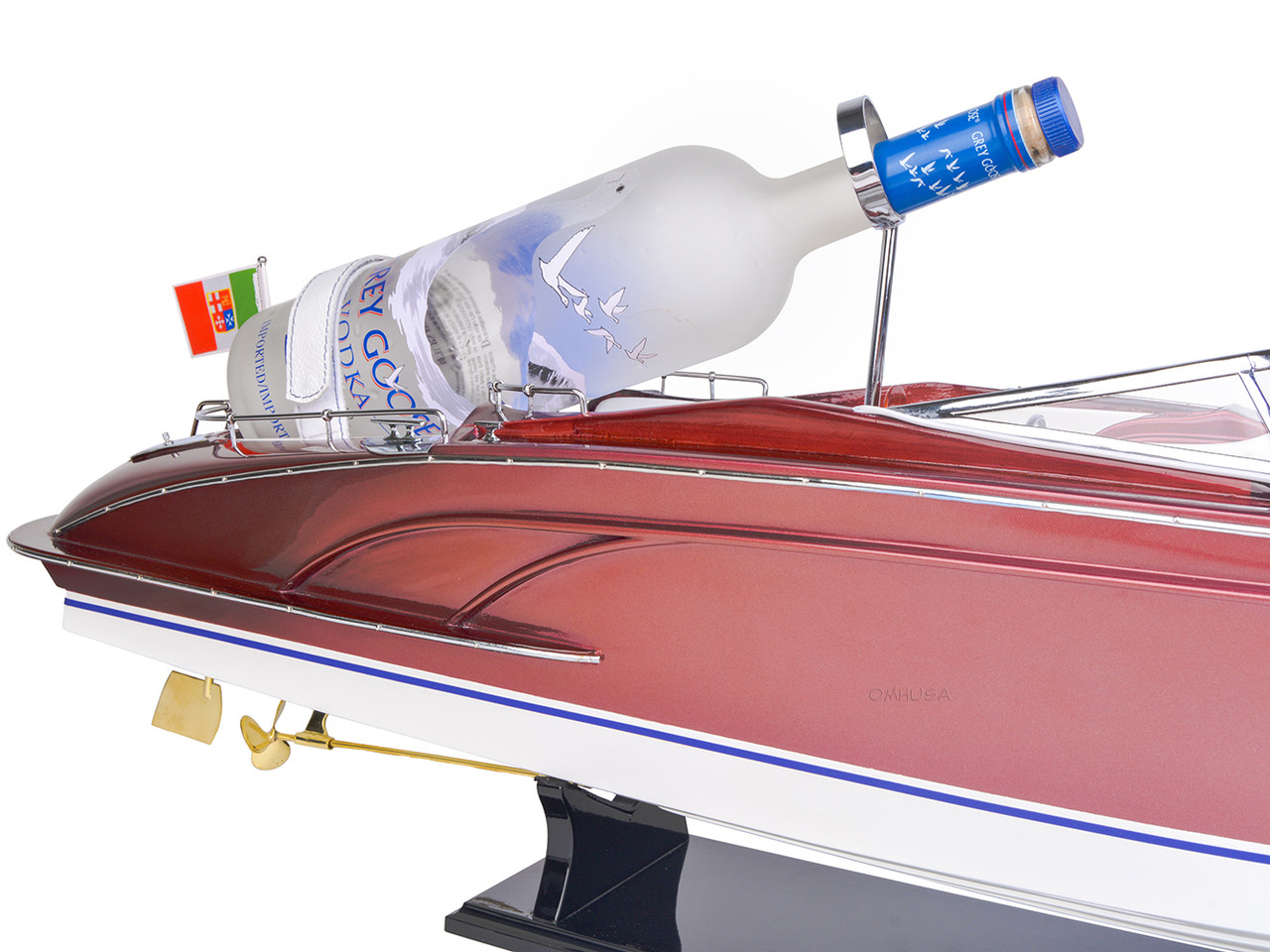 Riva Rivarama Wine Holder Speed Boat Model Italian Yacht