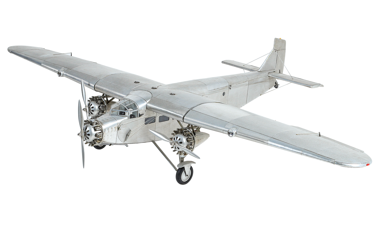 Tin Goose Ford Trimotor Aluminum Airplane Model