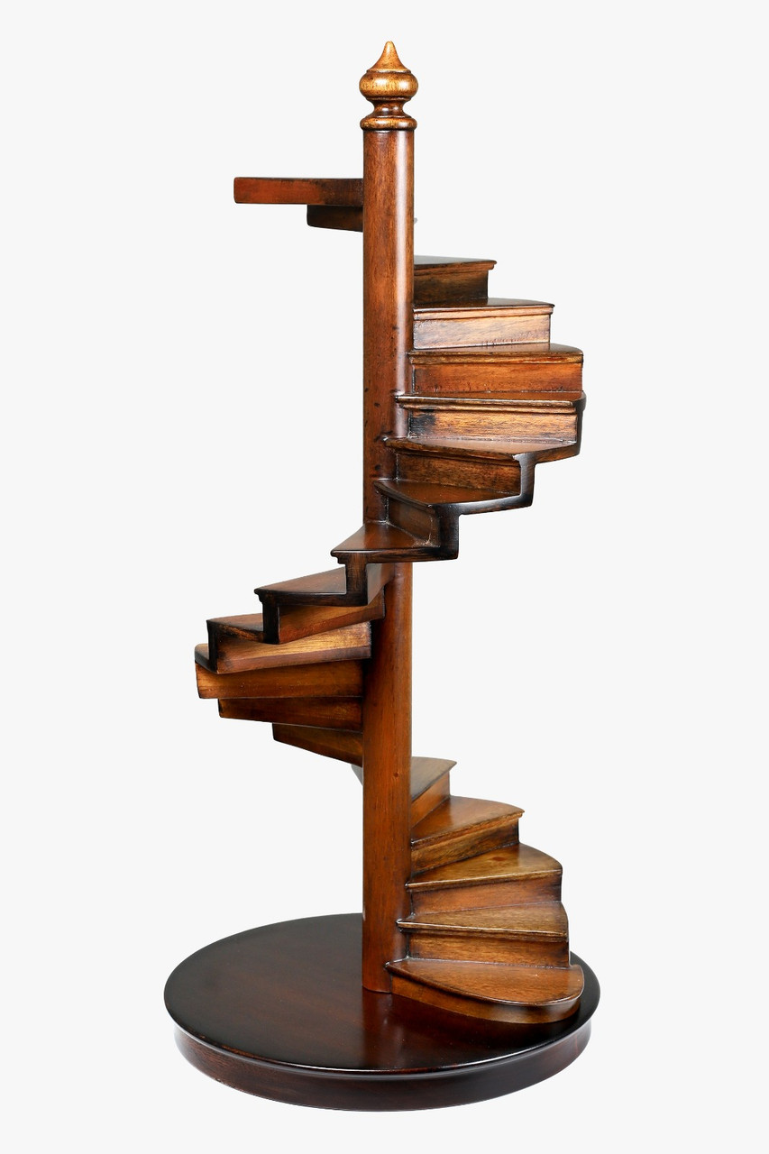 Spiral Stair Architectural 3D Wooden Model 15.75