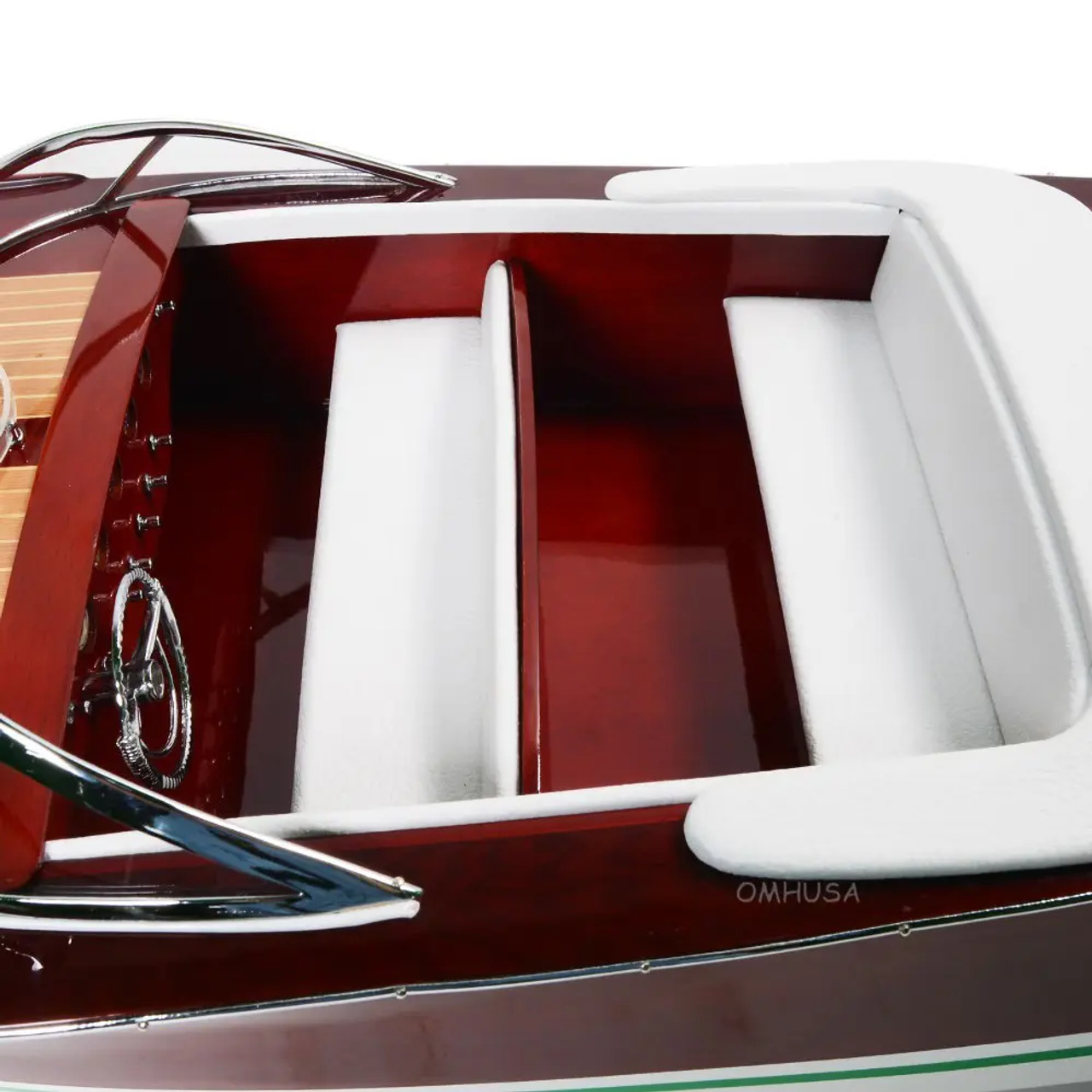 Riva Ariston Speed Boat Wood Model Italian Runabout